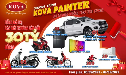 Thông báo triển khai chương trình “KOVA PAINTER”