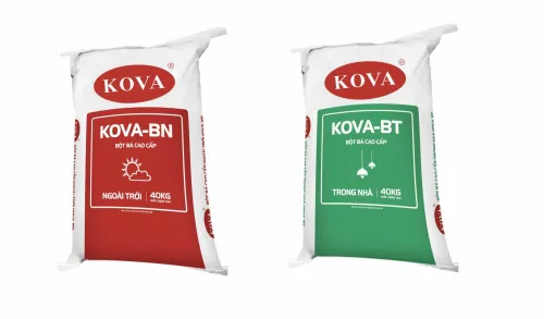 Thông báo ra mắt các dòng sản phẩm Bột bả cao cấp
