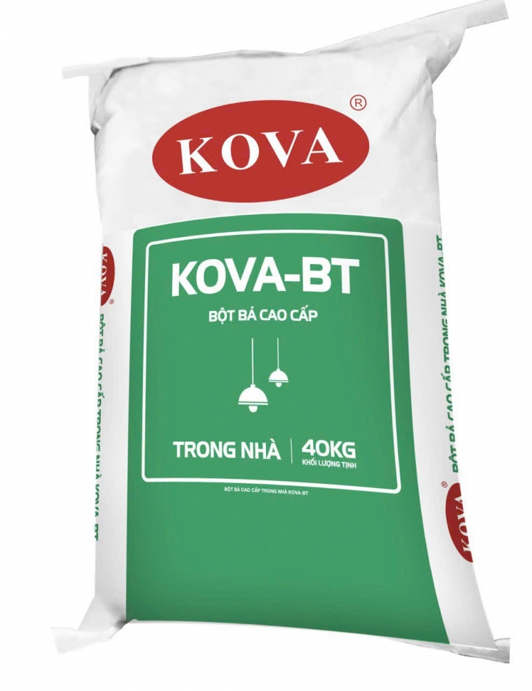Bột bả cao cấp trong nhà