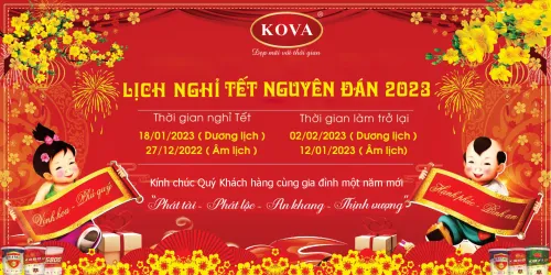 Thông báo nghỉ Tết Âm lịch 2023